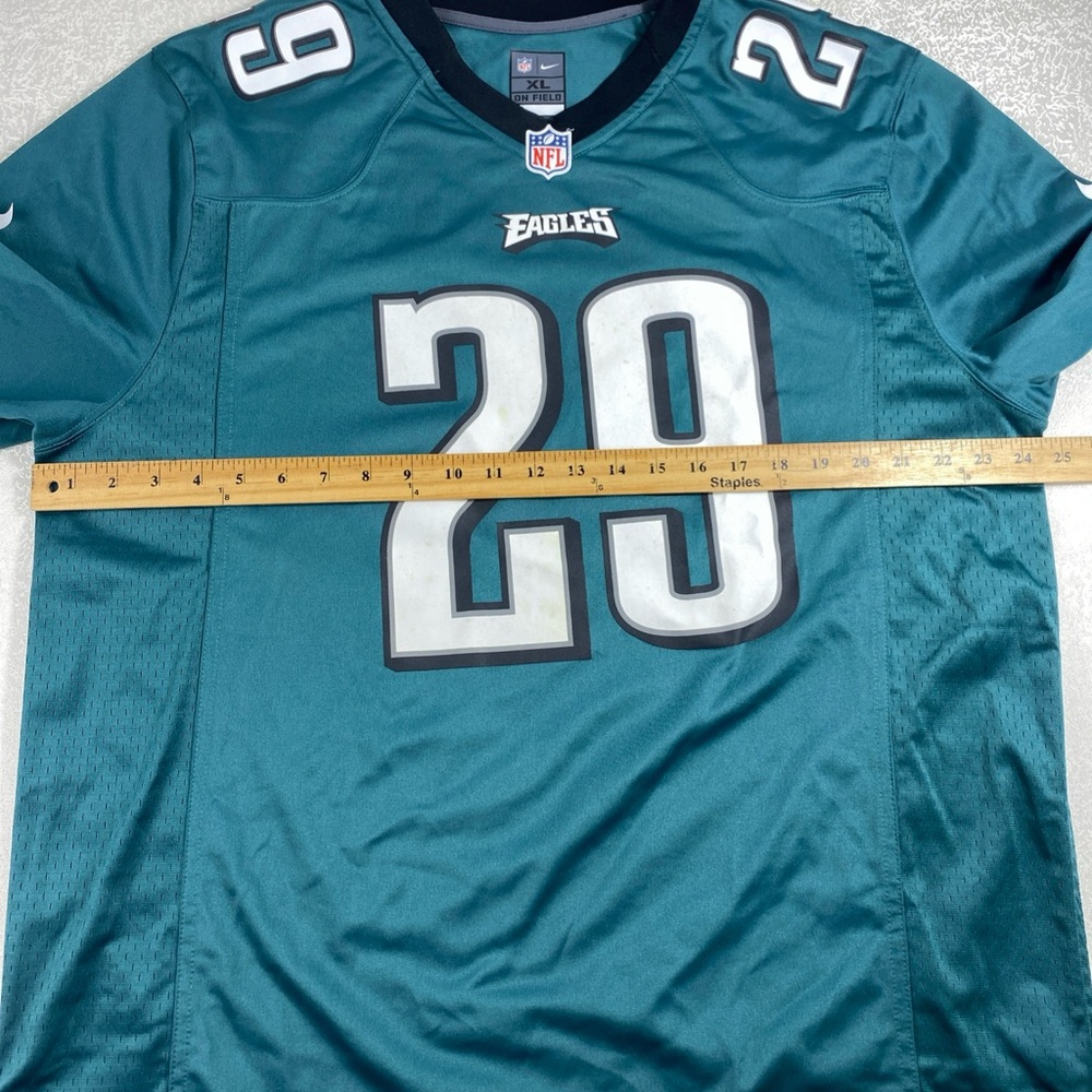 Philadelphia Eagles Green Jersey Man XL Nike NFL - Picture 6 of 14